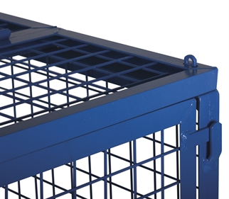 Platformsvogn med sider 1330x830x1150 (BxDxH), billede 3